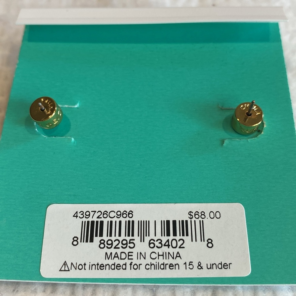 NWT Kurt Geiger Womens Multicolor Rhinestone Studded Eagle Earrings🌈🦅 - Picture 7 of 11
